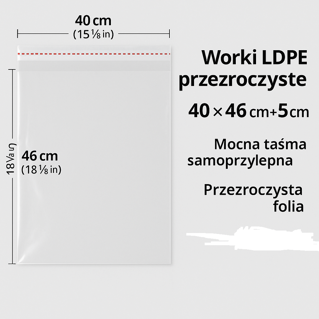 Worki LDPE przezroczyste z taśmą klejącą 40×46 cm + 5 cm – mocne, foliowe, 1200 szt. ChatGPT Image 13 sie 2025 12 44 09 1 600x600 - Worki LDPE przezroczyste z taśmą klejącą 40×46 cm + 5 cm – mocne, foliowe, 1200 szt.